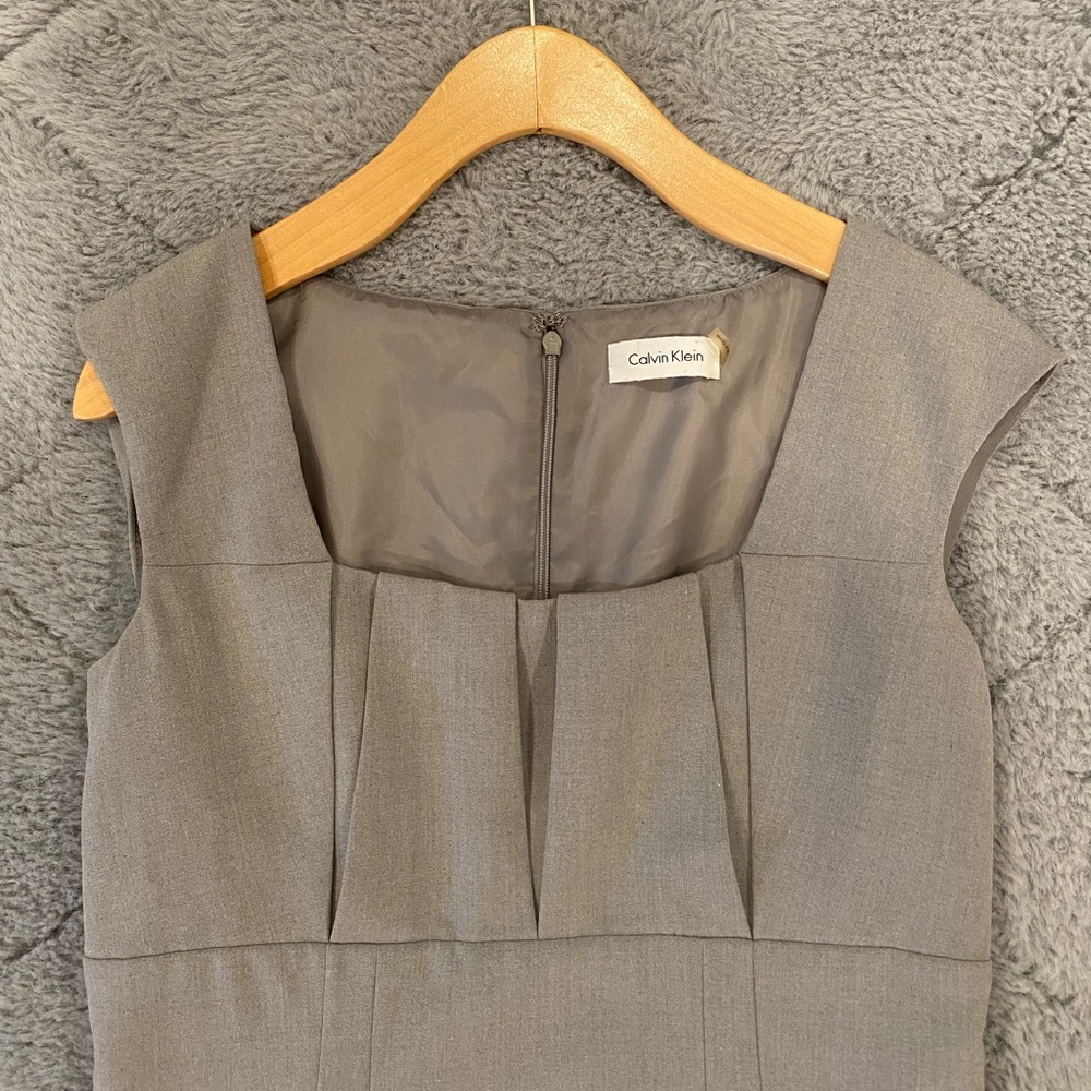 Calvin Klein Gray Dress